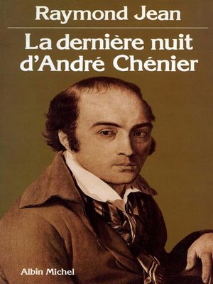 cover image of La Dernière nuit d'André Chenier